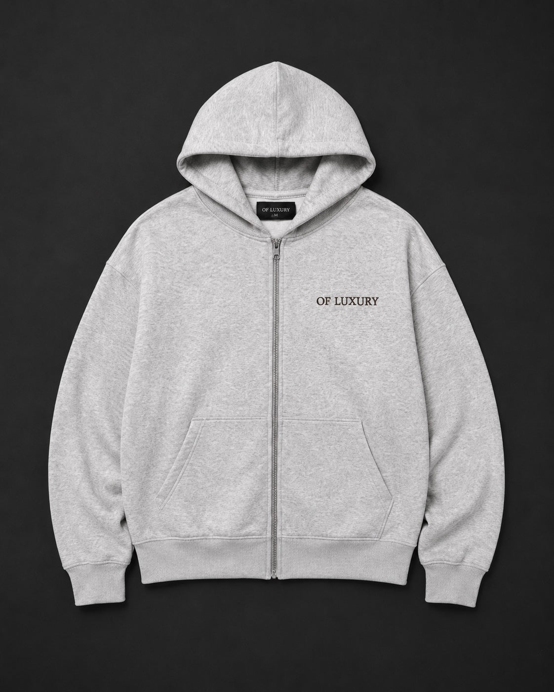 OF LUXURY Heavyweight Full-Zip Hoodie